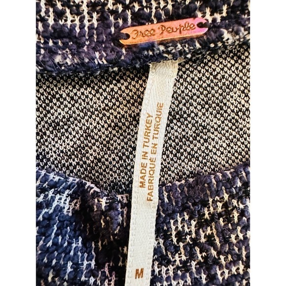 EUC Free People “Hannah” Fitted Short Sleeve Tee Mock Turtleneck Medium - Picture 7 of 8